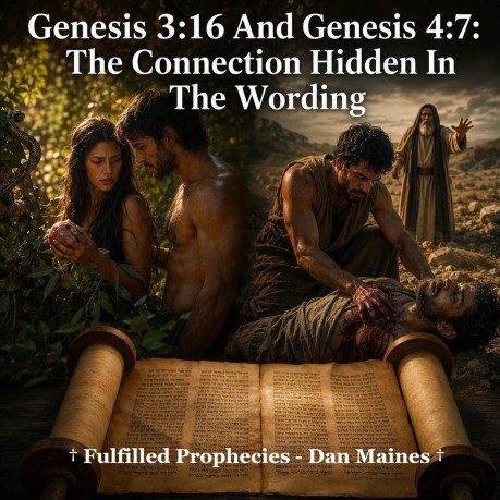 poster Genesis 3:16 And Genesis 4:7: The Connection Hidden In The Wording