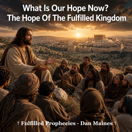 poster What Is Our Hope Now? The Hope Of The Fulfilled Kingdom