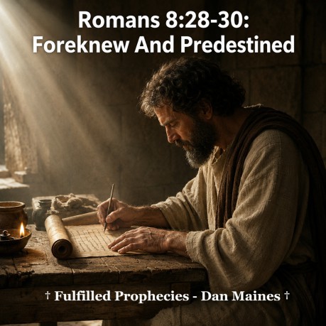 poster Romans 8:28-30: Foreknew And Predestined