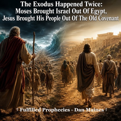 poster Covenant - The Exodus Happened Twice: Moses Brought Israel Out Of Egypt, Jesus Brought His People Out Of The Old Covenant