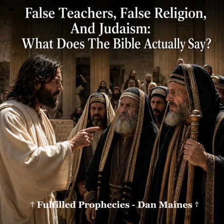 poster False Teachers, False Religion, And Judaism: What Does The Bible Actually Say?