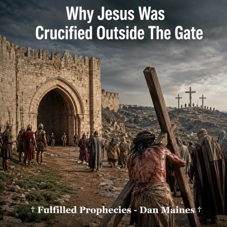 poster Covenant - Why Jesus Was Crucified Outside The Gate