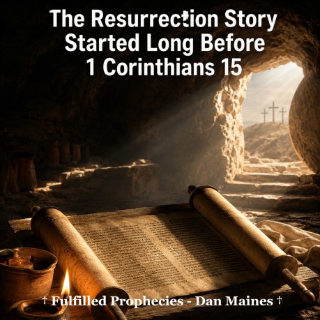poster The Resurrection Story Started Long Before 1 Corinthians 15