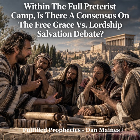 poster Within The Full Preterist Camp, Is There A Consensus On The Free Grace Vs. Lordship Salvation Debate?