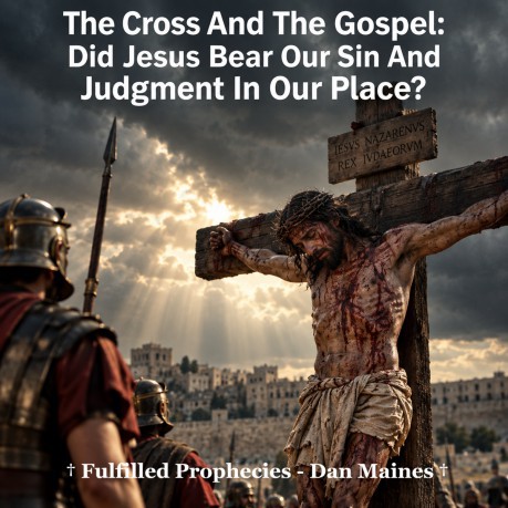 poster The Cross And The Gospel: Did Jesus Bear Our Sin And Judgment In Our Place?