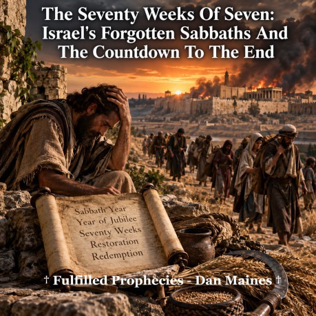 poster The Seventy Weeks Of Seven: Israel's Forgotten Sabbaths And The Countdown To The End