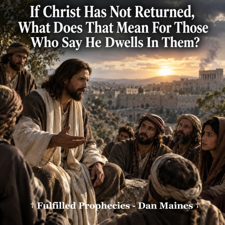 poster If Christ Has Not Returned, What Does That Mean For Those Who Say He Dwells In Them?