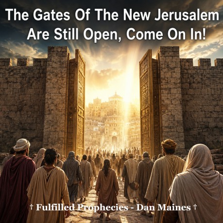 poster The Gates Of The New Jerusalem Are Still Open, Come On In!